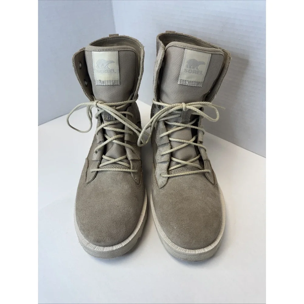 Sorel‎ Caribou OTM Womens Boots Sz 9.5 Taupe Beige Snow Boot Outdoors